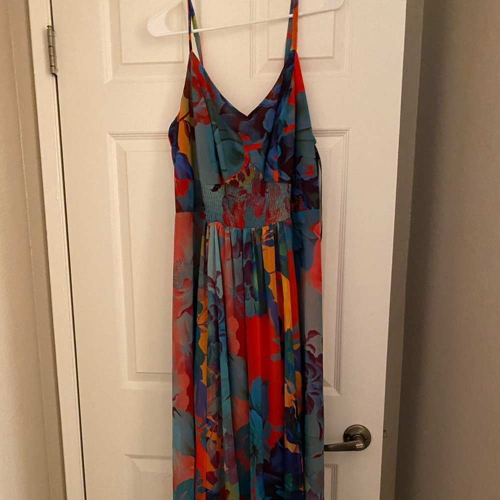 Cute plus size maxi dress